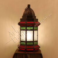 SYFL 1013 - Antique Brass Table Lamp by Art Light