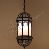 SYLA 650 - Antique Brass Lantern by Art Light