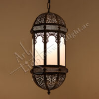 SYLA 650 - Antique Brass Lantern by Art Light