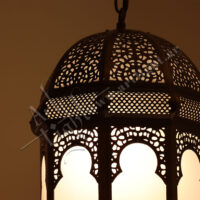 Brass Hanging Lantern by Art Light