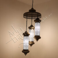SYLA 280 - Art Light Brass Hanging Chandeliers