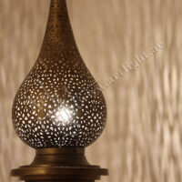 Antique Brass Moroccan Lantern by Art Light