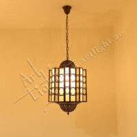 SYLA 652 - Antique Brass Lantern by Art Light