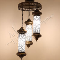 SYLA 280 - Art Light Brass Hanging Chandeliers