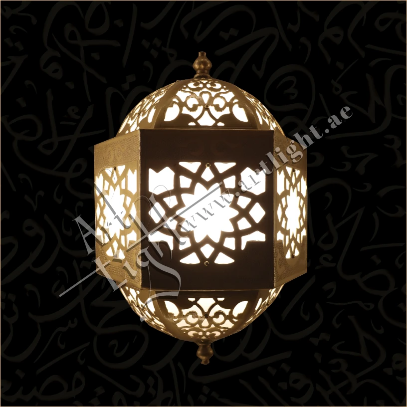 Art Light Brass Chandelier