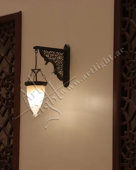 Al Eman Al Nawwawi Mosque Decorative Brass Lighting by Art Light